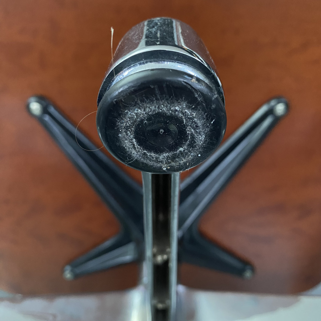 Armlehnsessel mit Ottomane 'Lounge Chair', Charles und Ray Eames, 1950er Jahre