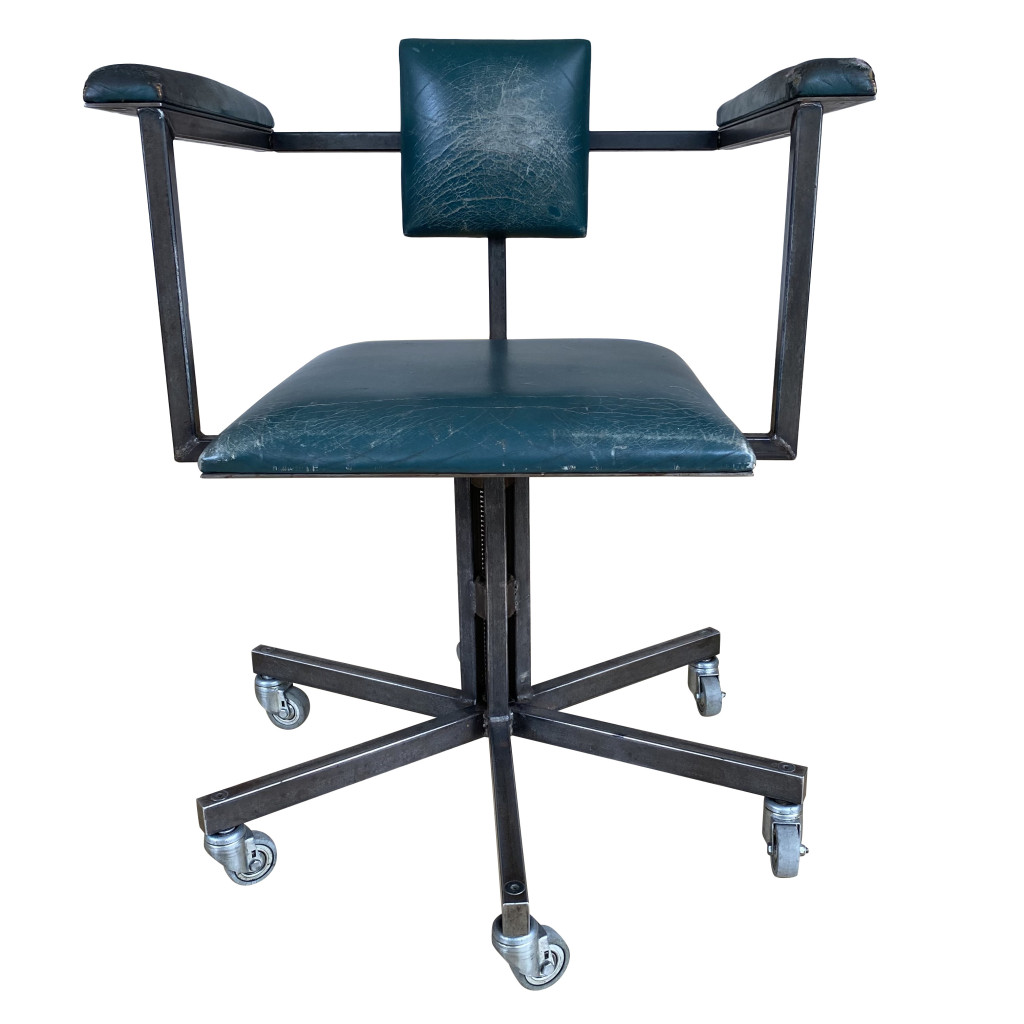 Armlehnstuhl 'Rollstuhl', Jojo Eckhardt, 1989