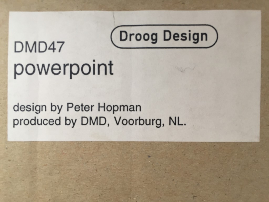 Pendelleuchte 'Powerpoint', Peter Hopmann 1995