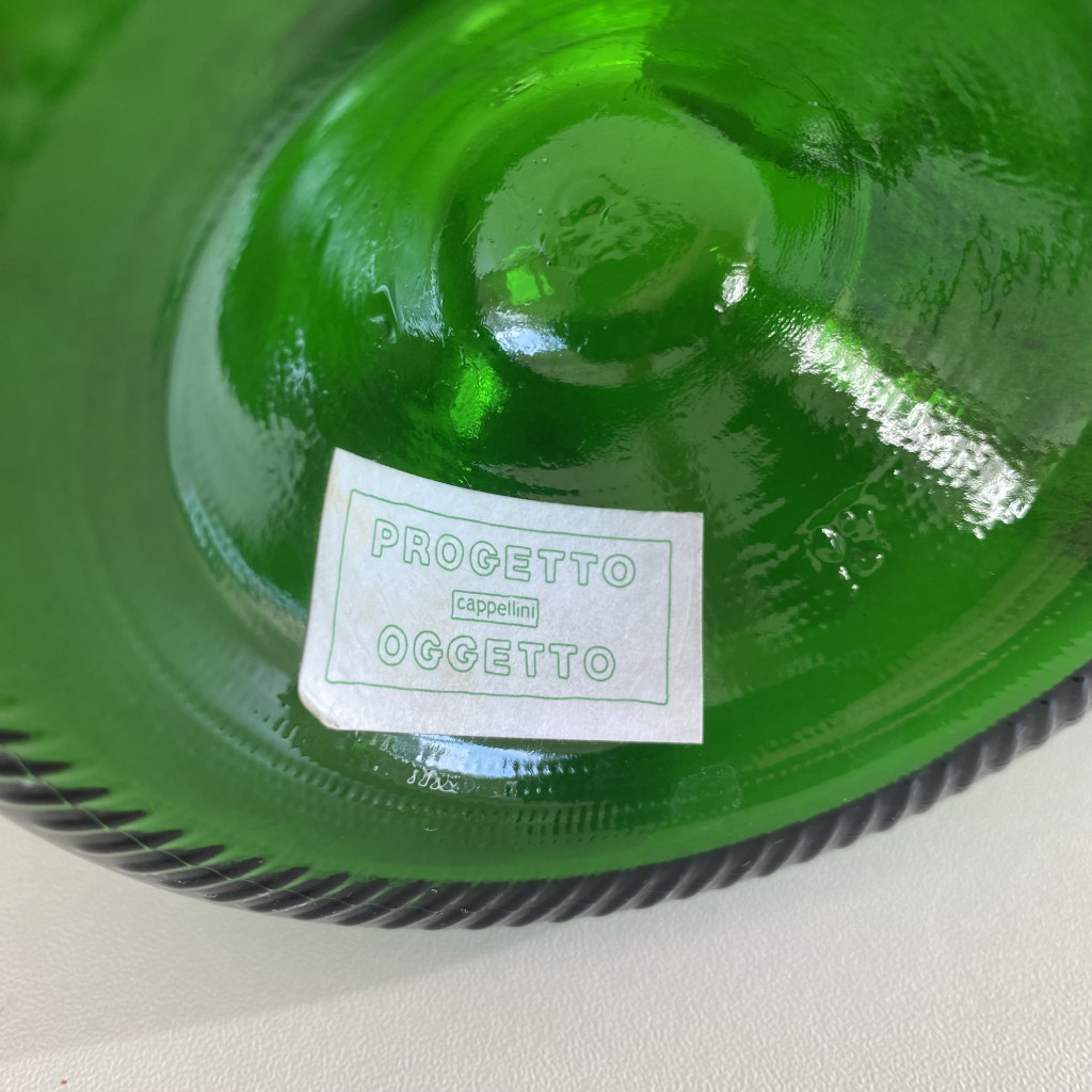 Drei grüne Flaschen 'PROGETTO OGGETTO'; Jasper Morrison, 1988