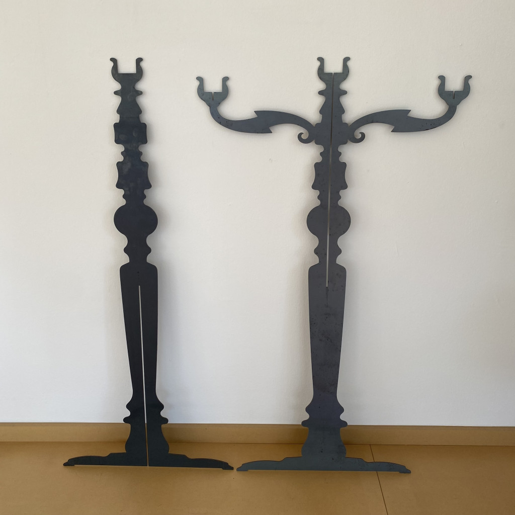 Kandelaber 'NauaHuni', Ingrid Gossner 1996