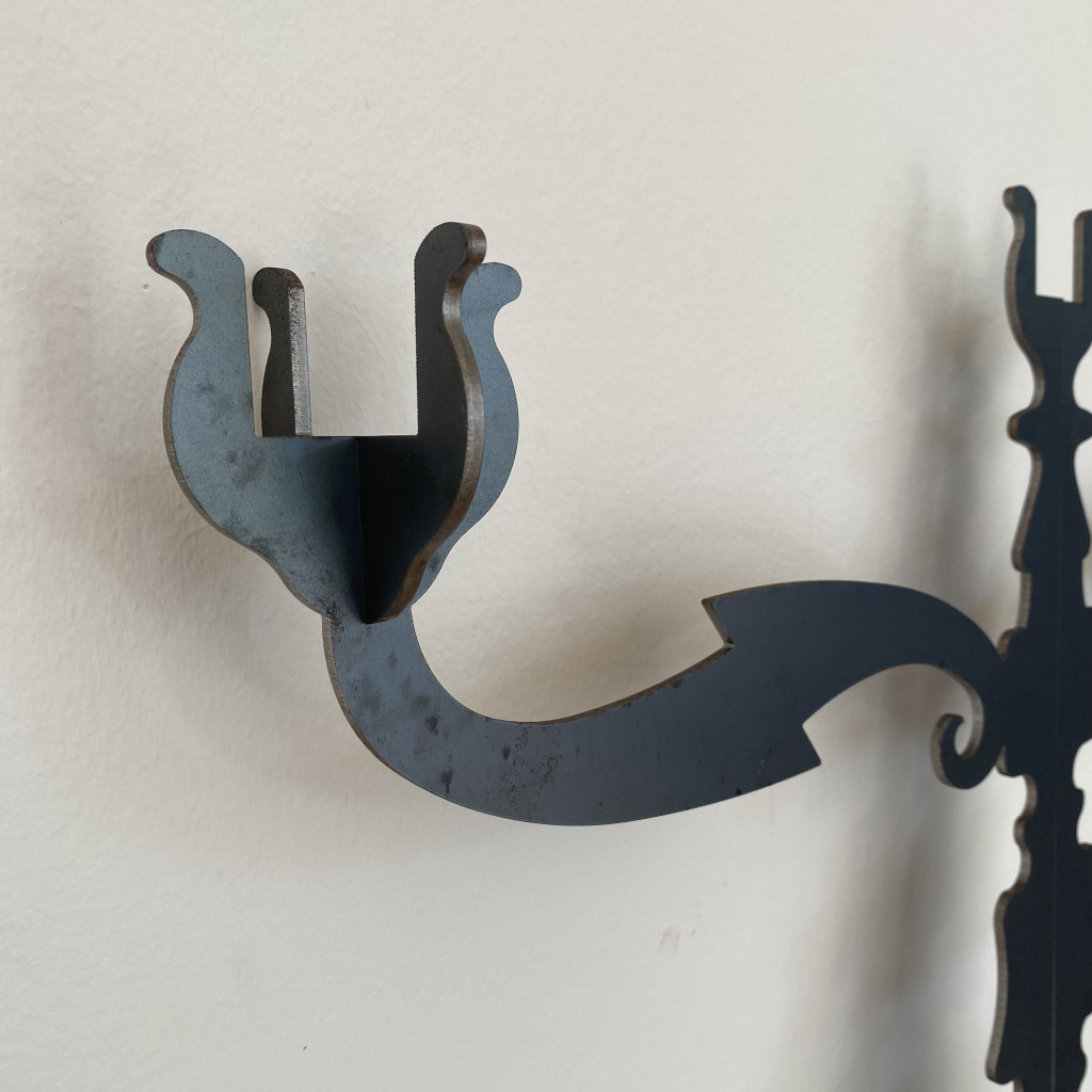 Kandelaber 'NauaHuni', Ingrid Gossner 1996