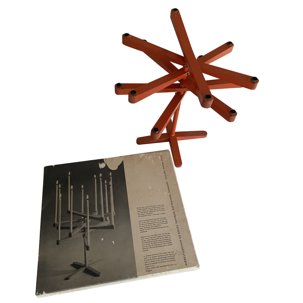 Kerzenständer 'Kandelaber', Nanna Ditzel, 1960er Jahre
