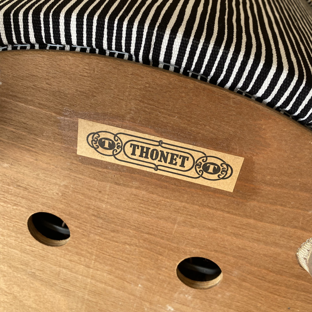 Paar Halbsessel '677', Thonet 1950er Jahre