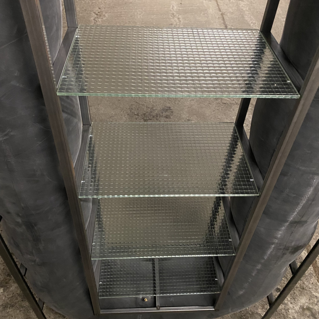 Schlauchregal 'Chambre A Air', Reinhard Müller, Gruppe Pentagon, 1987