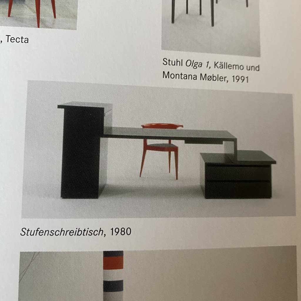 Schreibtisch 'Stufenschreibtisch', Stefan Wewerka, 1980