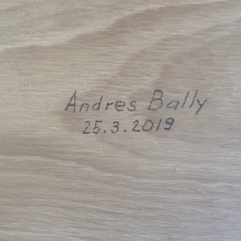 Stehtisch '250319', Andres Bally 2019