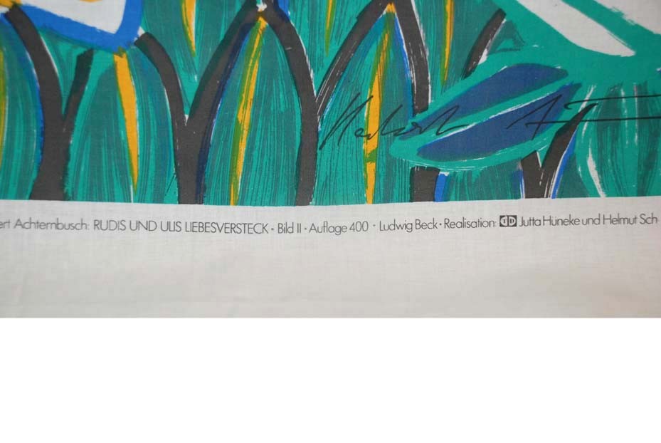 Bild II aus 'Rudi und Ulis Liebesversteck', Herbert Achternbusch 1988