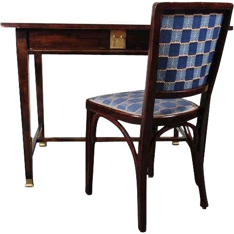 Tisch und Stuhl, Gustav Siegel, 1900er Jahre