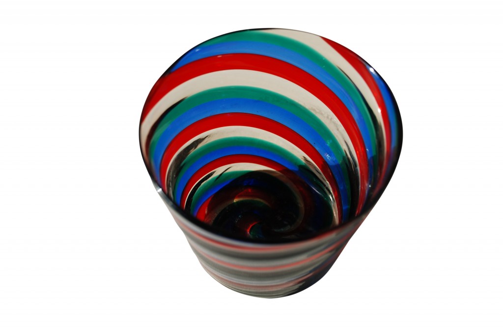 Vase 'A spirale', Fulvio Bianconi 1950er Jahre