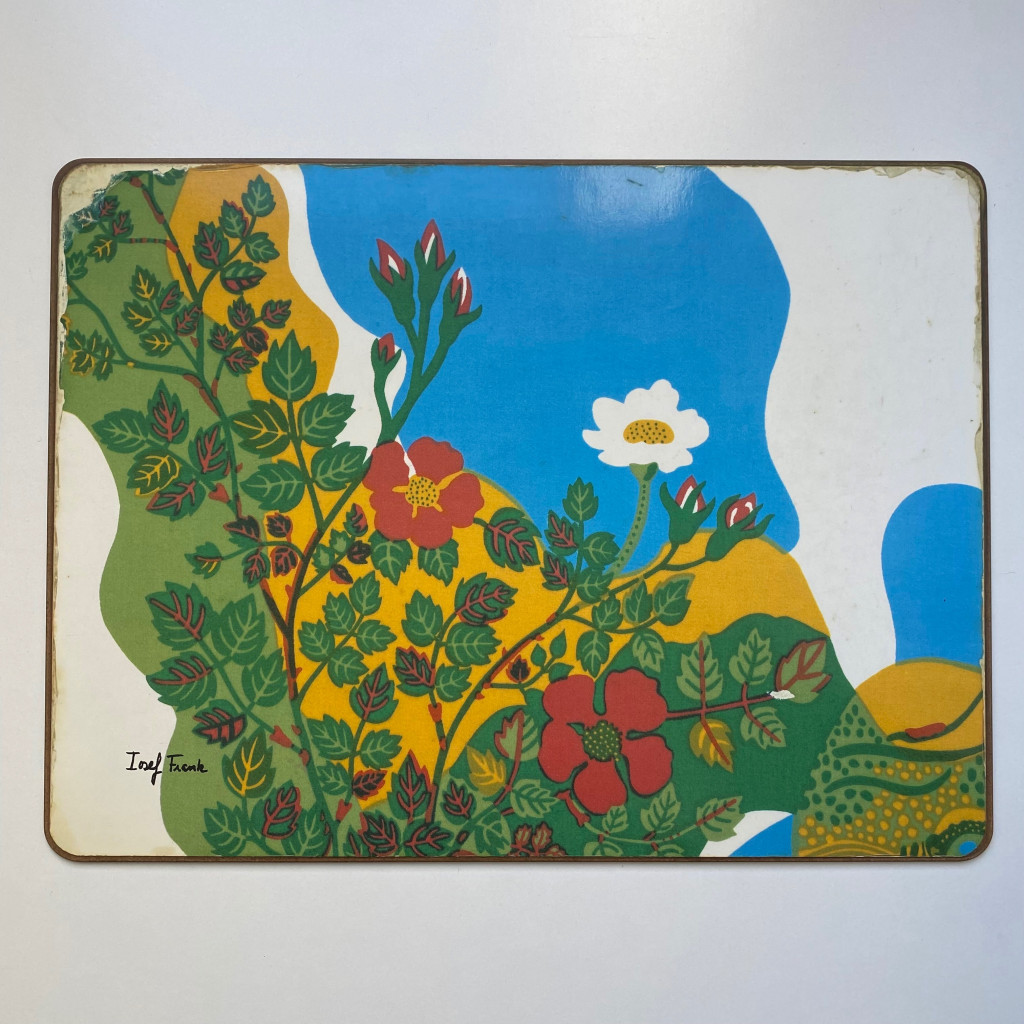 Vier Tischsets, Josef Frank, 1950er Jahre