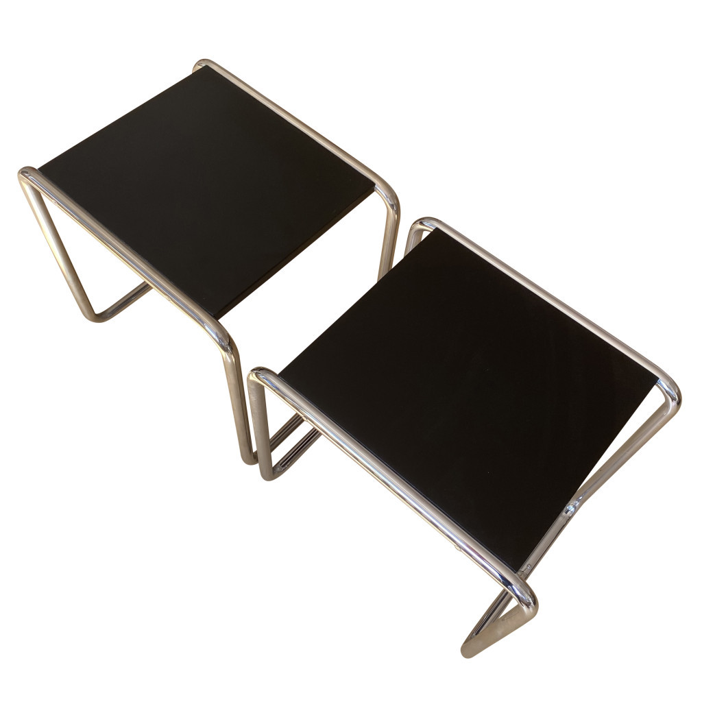 Zwei Hocker 'B 9', Marcel Breuer 1925/26 - 1993