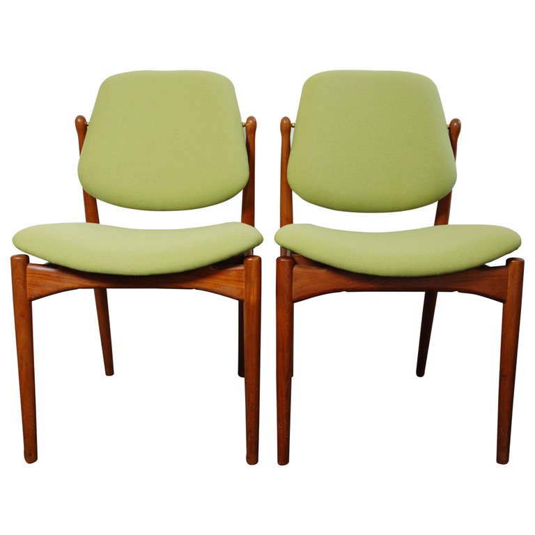 Paar Stühle, Arne Vodder 1960er Jahre