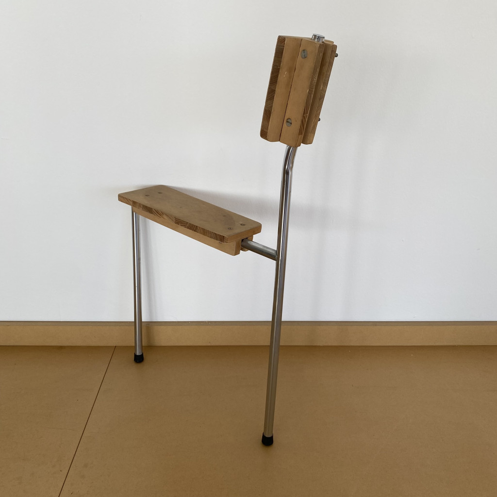 Zweibeinstuhl 'Prototyp', Ulrich Görtz 2001